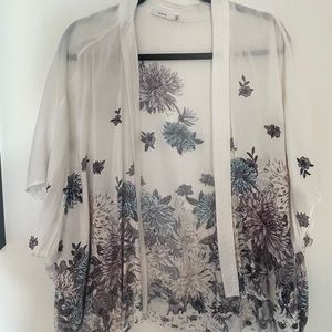 Floral Kimono.